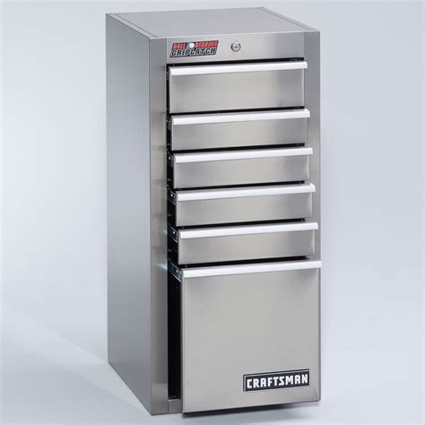 craftsman stainless steel side cabinet|craftsman tool chests clearance.